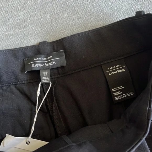 NEW ASOS & Other Stories Straight Leg Tailored Pants - Picture 7 of 7